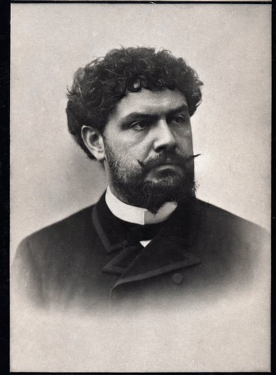 Portrait of Jean Richepin by French Photographer